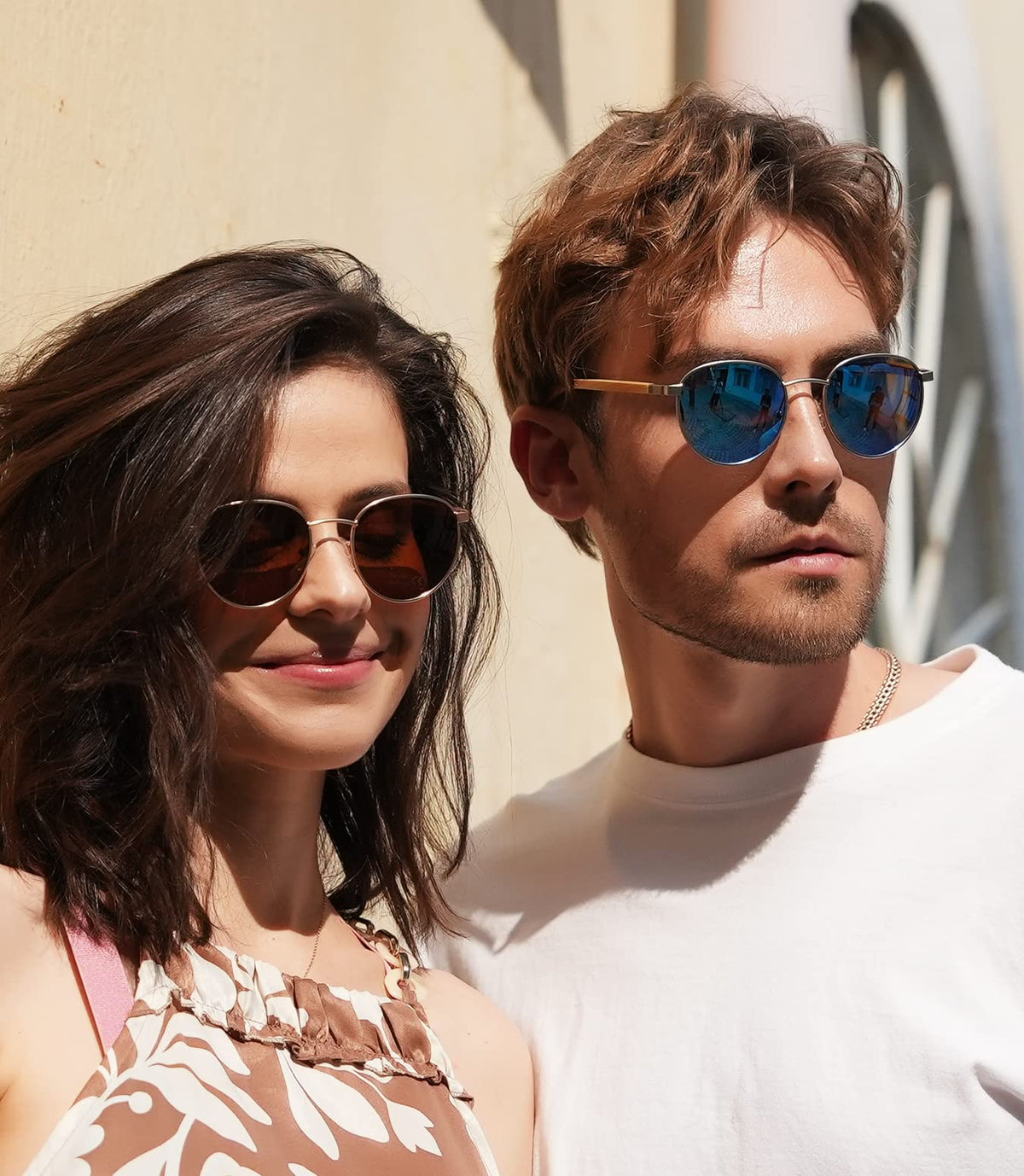 AEMXI Pilotensonnenbrille für Damen
