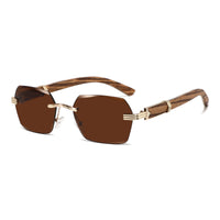 AEMXI Unisex-Sonnenbrille aus Holz