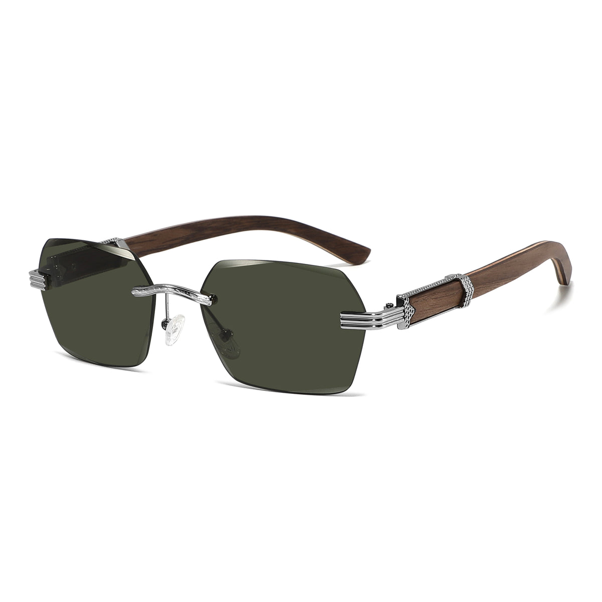 AEMXI Unisex-Sonnenbrille aus Holz