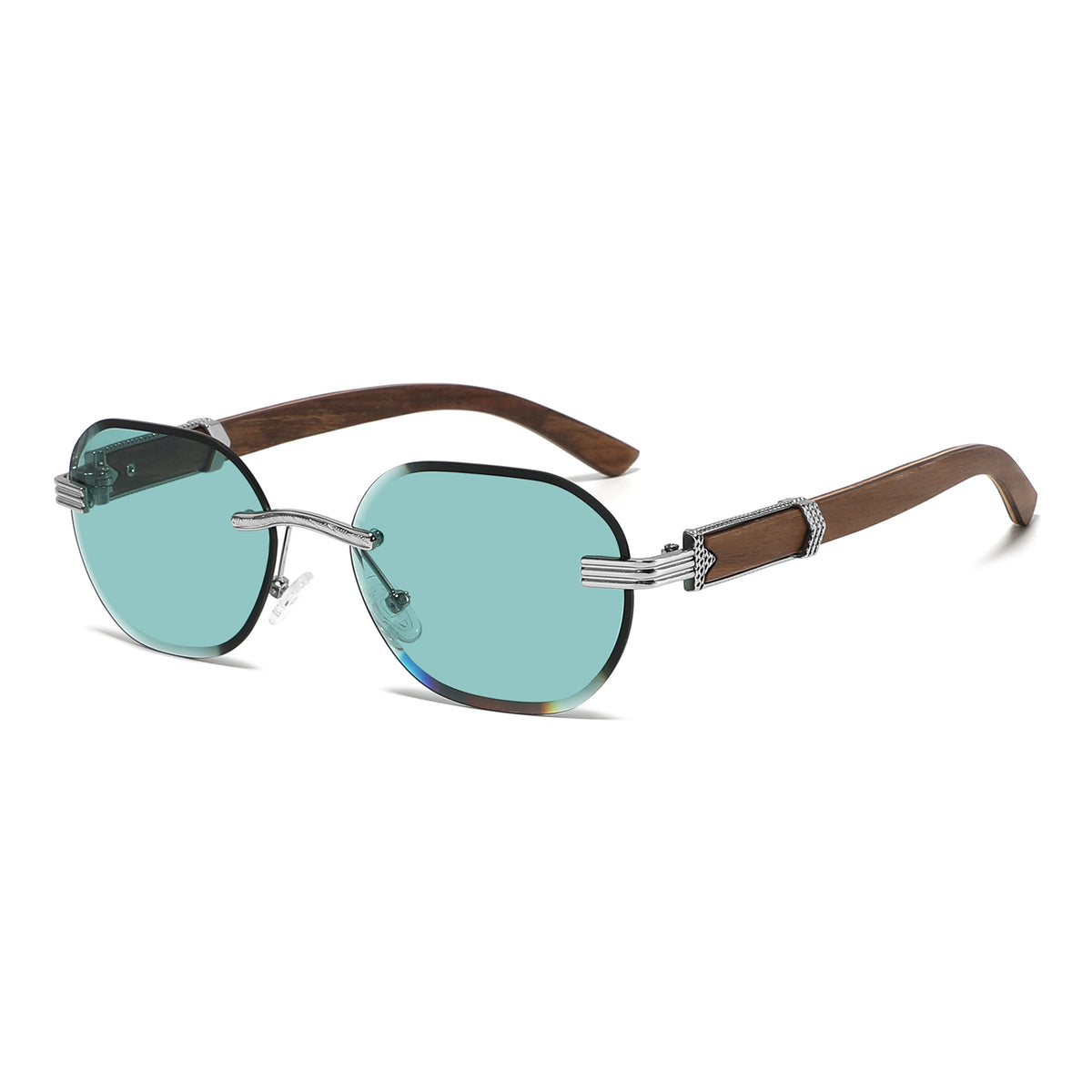 AEMXI Unisex-Sonnenbrille aus Holz