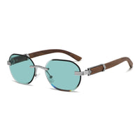 AEMXI Unisex-Sonnenbrille aus Holz