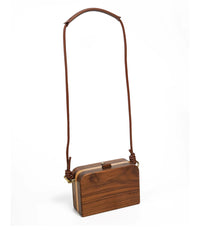 Wooden Charm-Lipstick bag