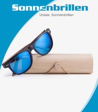 AMXI Holzsonnenbrillen für Damen und Herren