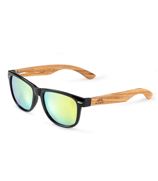 AMXI Holzsonnenbrille für Männer und Frauen
