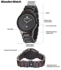Black sandalwood watches