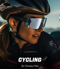 Polarized Cycling Sunglasses for Men Women