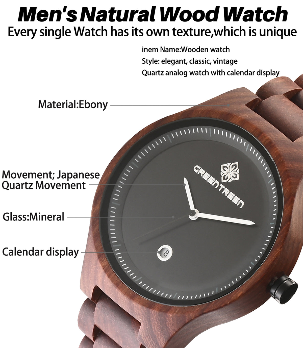 watches sandalwood