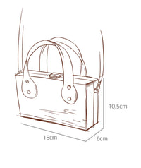Green Wood Language-Square bag