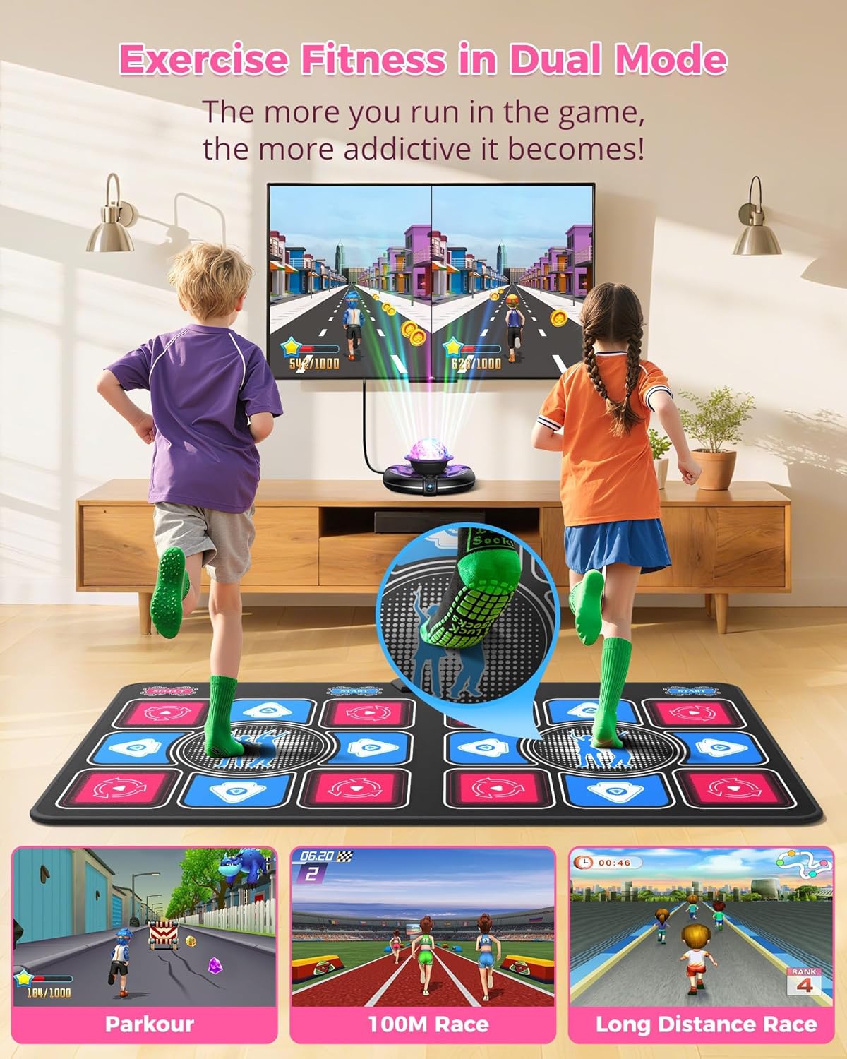 Dance Mat for Kids and Adults