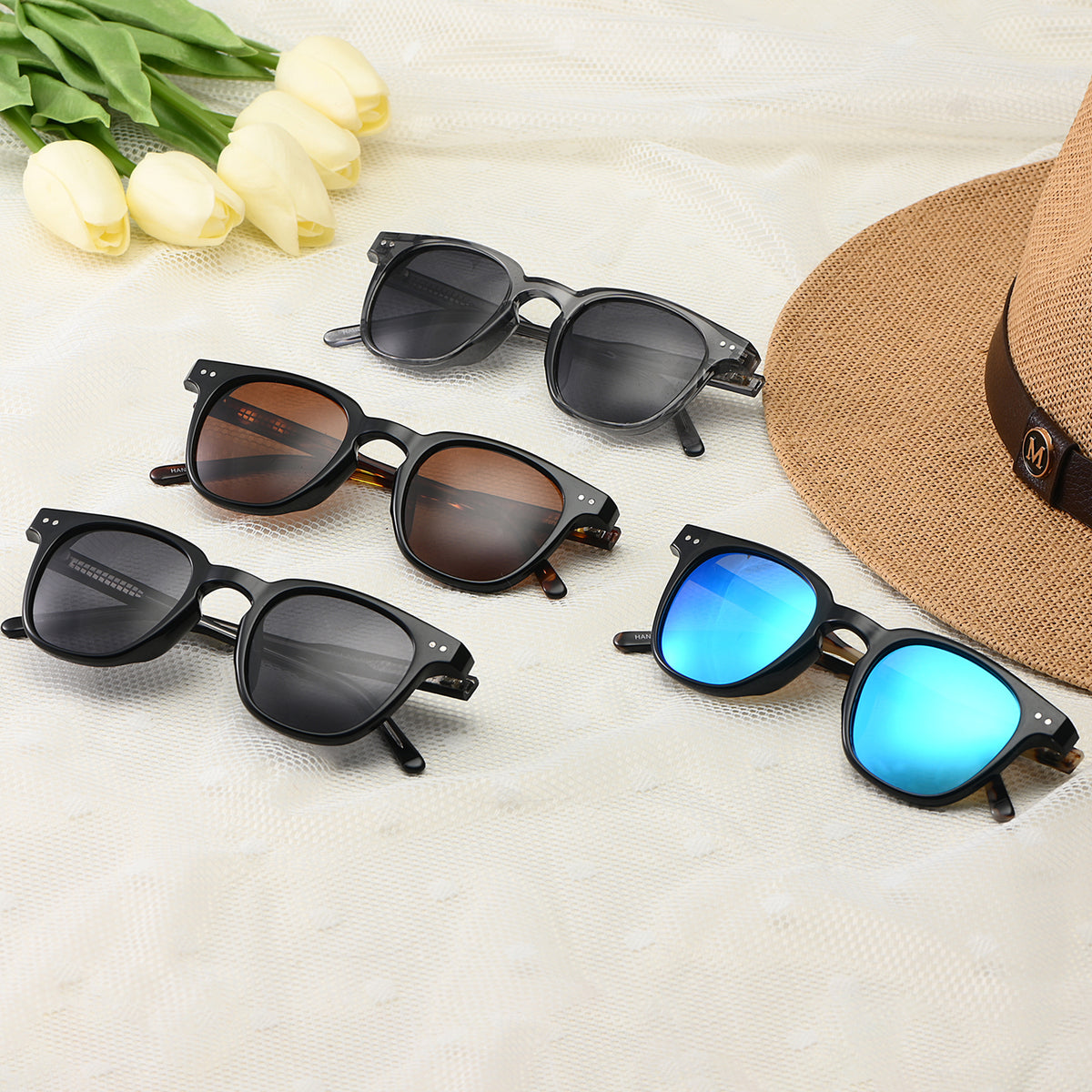AMEXI Polarisierte Sonnenbrille für Männer und Frauen