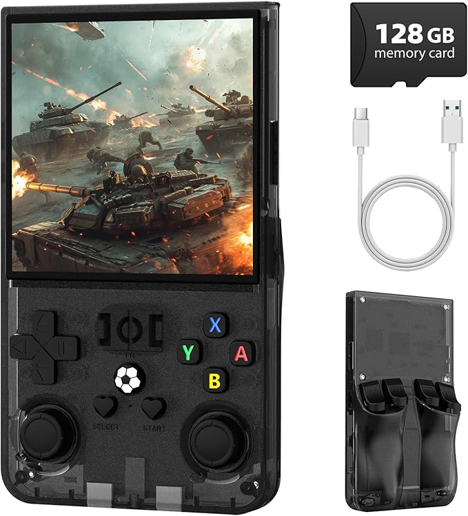 R36MAX Retro Handheld Game Console