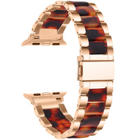 AMEXI Metallarmband kompatibel mit Apple Watch