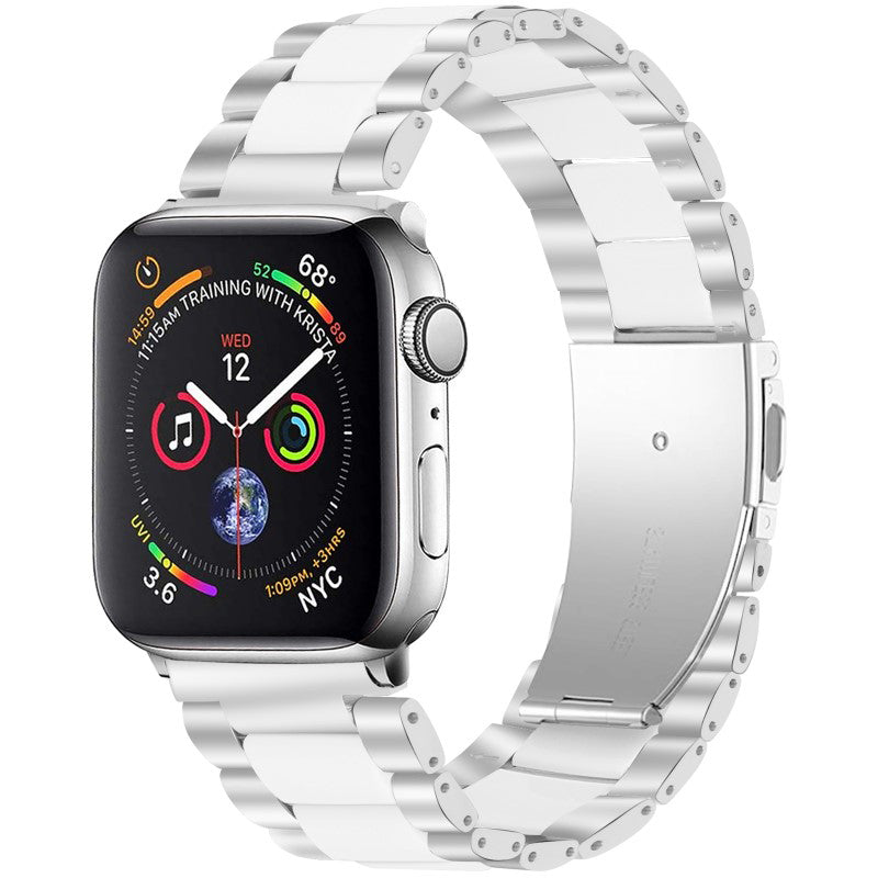AMEXI Metallarmband kompatibel mit Apple Watch