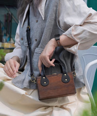 Green Wood Language-Square bag