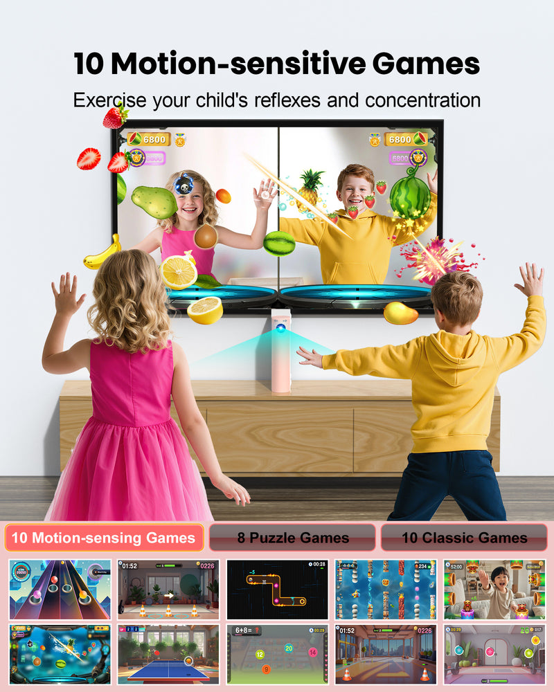 AMEXI AR Motion Gaming Console for Kids (Christmas/Birthday Gift)