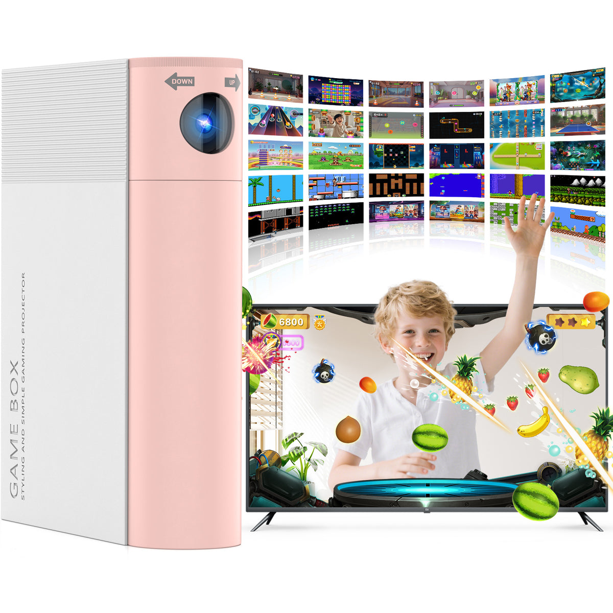 AMEXI AR Motion Gaming Console for Kids (Christmas/Birthday Gift)