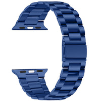 AMEXI verstellbares Metallarmband, kompatibel mit Apple Watch