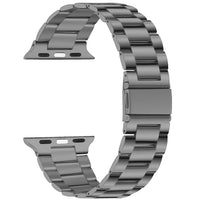 AMEXI verstellbares Metallarmband, kompatibel mit Apple Watch