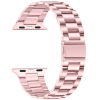 AMEXI verstellbares Metallarmband, kompatibel mit Apple Watch